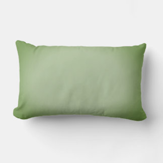 Cojín Lumbar Celadón verde de jade sólido 