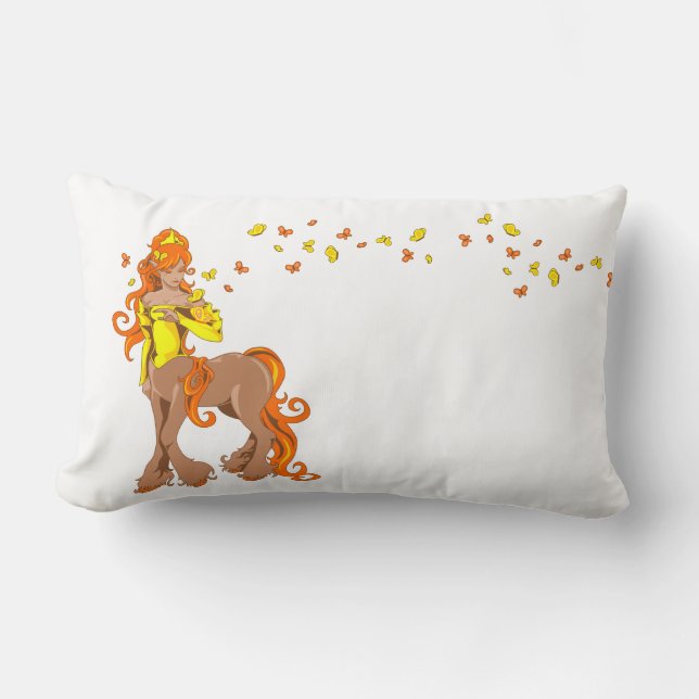 Cojín Lumbar Centaur de las hembras (Anverso)