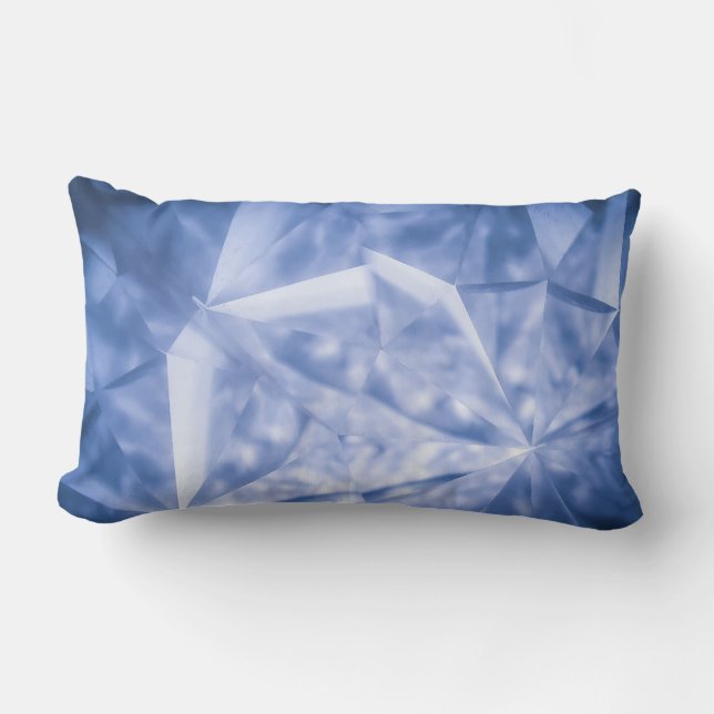 Cojín Lumbar Chaqueta de traje blanco y azul (Anverso)