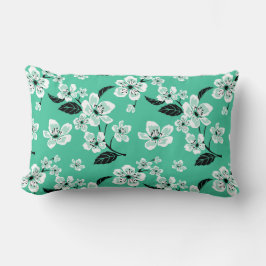 COJÍN LUMBAR CHERRY BLOSSOM - SAKURA (MINT)