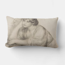 Chica en sesión (por Pierre-Auguste Renoir)