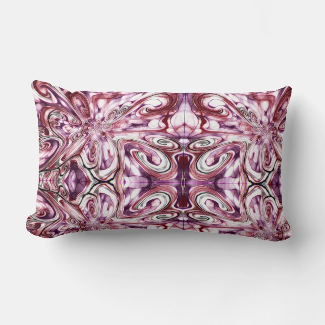 Cojín Lumbar Chica furioso (Anverso)