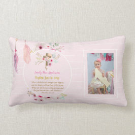 Cojín Lumbar Chicas FOTO Baptismo Christening Gift Proverb 31:2
