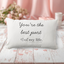 Cojín Lumbar Cita de Amor Moderno