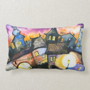 Cojín Lumbar Ciudad