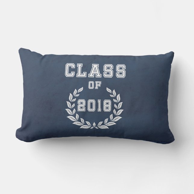 Cojín Lumbar Clase de 2018 (Anverso)
