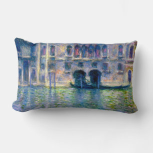Cojín Lumbar Claude Monet Palazzo da Mula en Venecia