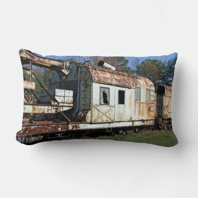 Cojín Lumbar Coches de Ferrocarril Antiguos  (Anverso)