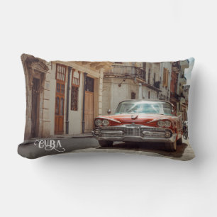 Cojín Lumbar Coches de La Habana CUBA