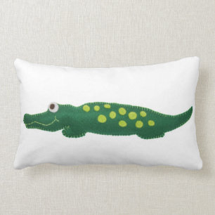 Cojín Lumbar Cocodrilo