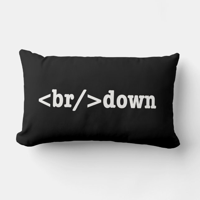 Cojín Lumbar código HTML de descomposición (Anverso)