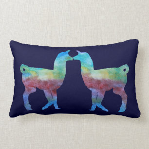 Cojín Lumbar Coilorwashed que besa llamas