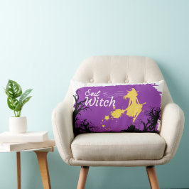 Cojín Lumbar Colección de sellos de Halloween "Bruja malvada" 1