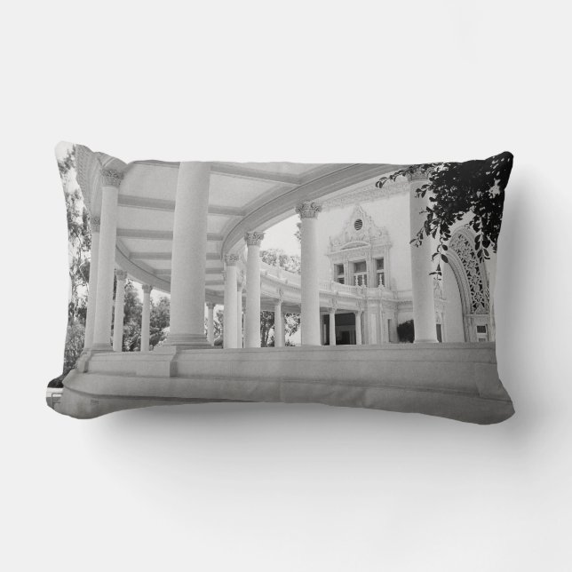 Cojín Lumbar Colonnade curvada vintage (Anverso)