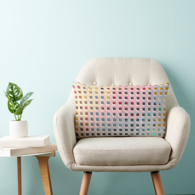 Cojín Lumbar Color en la cuadrícula (Silla)