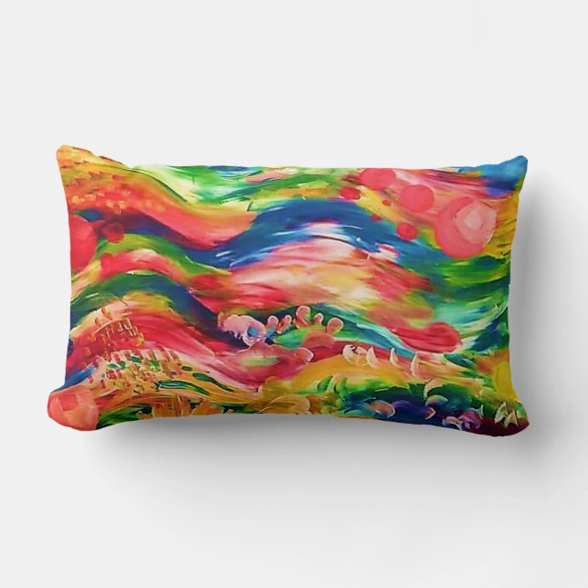 Cojín Lumbar Colorcillos (Anverso)