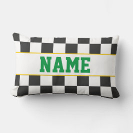 Cojín Lumbar Colores de la escuela del equipo de NOMBRE del ven