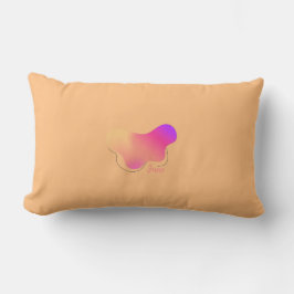 Cojín Lumbar Colorful Abstract Throw Pillow