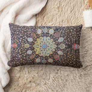 Cojín Lumbar Colorida floral vintage Mandala Persa