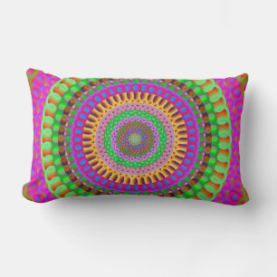 Cojín Lumbar Colorido Pillow Mandala