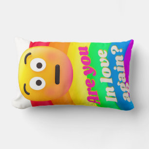 Cojín Lumbar comillas de iconos de caras