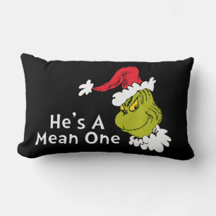 Cojín Lumbar Cómo el Grinch robó la Navidad Es un tipo malvad