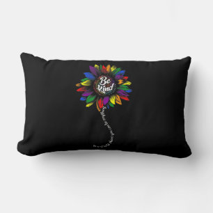 Cojín Lumbar Concienciación sobre el autismo girasol Que sea un