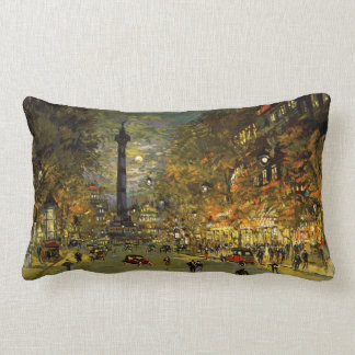 Cojín Lumbar Constantin Korovin: La plaza de la Bastilla, París