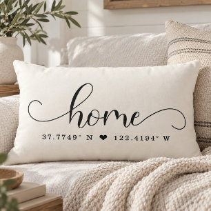Cojín Lumbar Coordenadas personalizadas de HOME Chic Script mod