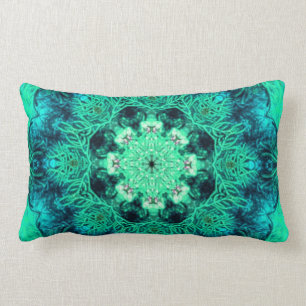 Cojín Lumbar Coral de la verde menta