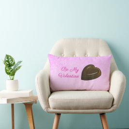 Cojín Lumbar Corazón de Chocolate San Valentín