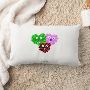 Cojín Lumbar Corazón Fuzzies Lumbar Pillow