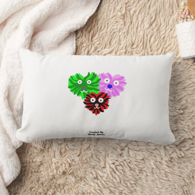 Cojín Lumbar Corazón Fuzzies Lumbar Pillow (Manta)