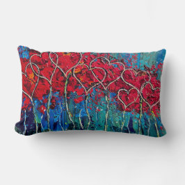 Cojín Lumbar Corazones Lumbar Pillow