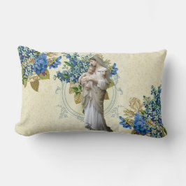 Cojín Lumbar Cordero religioso de Jesús del bebé del Virgen