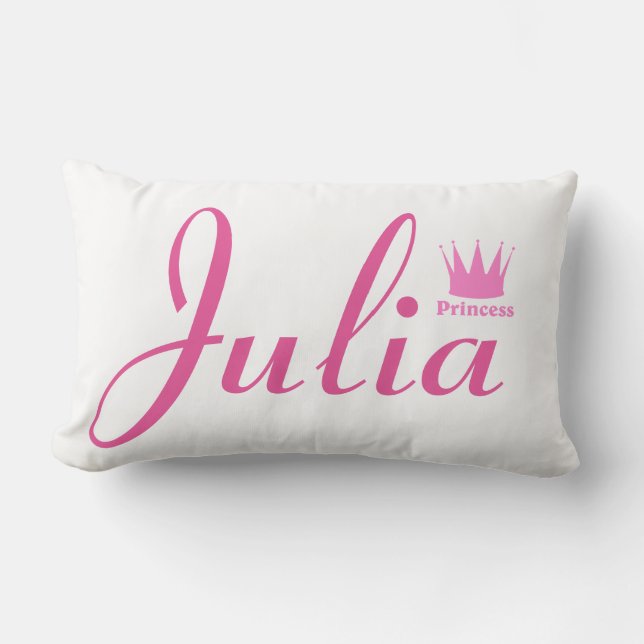 Cojín Lumbar Corona de la Princesa (Anverso)