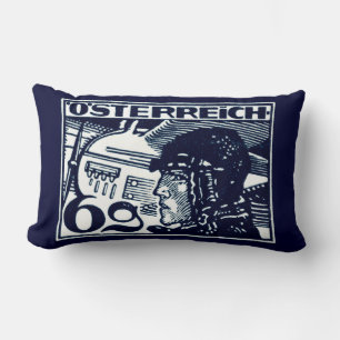 Cojín Lumbar Correo aéreo austriaco de 1925