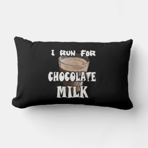 Cojín Lumbar Corro por Leche de Chocolate Corriendo
