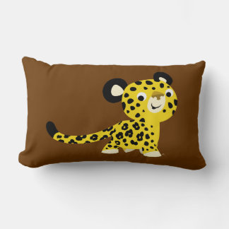 Cojín Lumbar Corta Personalizado amigable Leopard Pillow