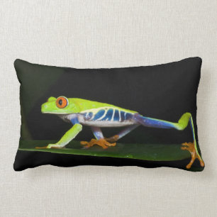 Cojín Lumbar Costa Rica, Rana de árbol de ojos rojos (Agalychni