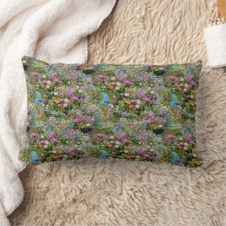 Cojín Lumbar Country Garden Throw Pillow