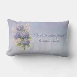 Cojín Lumbar coussin botanique, là où le calme fleurit