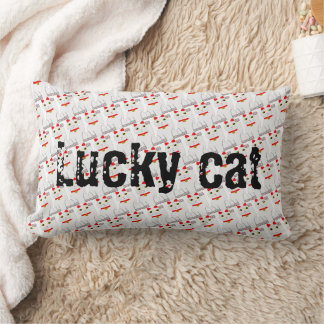 Cojín Lumbar Coussin décoratif lucky cat