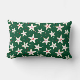 Cojín Lumbar Cozy Christmas Cookie Pattern