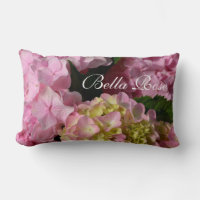 Crema rosa Hydrangeas amarillo rosa verde floral