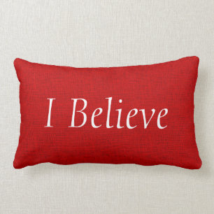 Cojín Lumbar Creo que Navidades Pillow