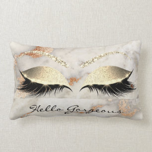 Cojín Lumbar Cristales de Mármol de cobre de Coral Alborotan