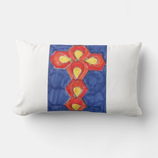 Cojín Lumbar Cross Motif Lumbar Cushion (Anverso)