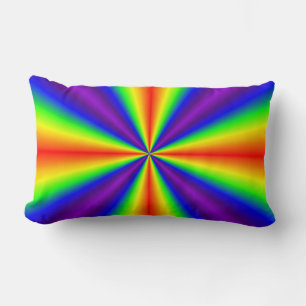 Cojín Lumbar Cruz del Arcoiris