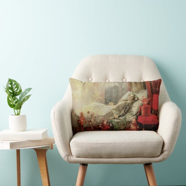 Cojín Lumbar Cuento de Hadas Antiguo, Material del que Están He (Silla)